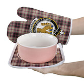 MacPherson Hunting Ancient Tartan Crest Oven Mitt And Pot Holder (2 Oven Mitts + 1 Pot Holder)